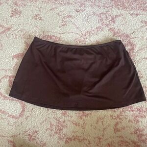 2000s Fairy Brown‎ Mini Swim Skirt